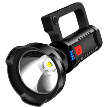 Spotlight extérieur Spotlight USB rechargeable super lumineux de recherche de chasse de chasse à la recherche LED pour la chasse